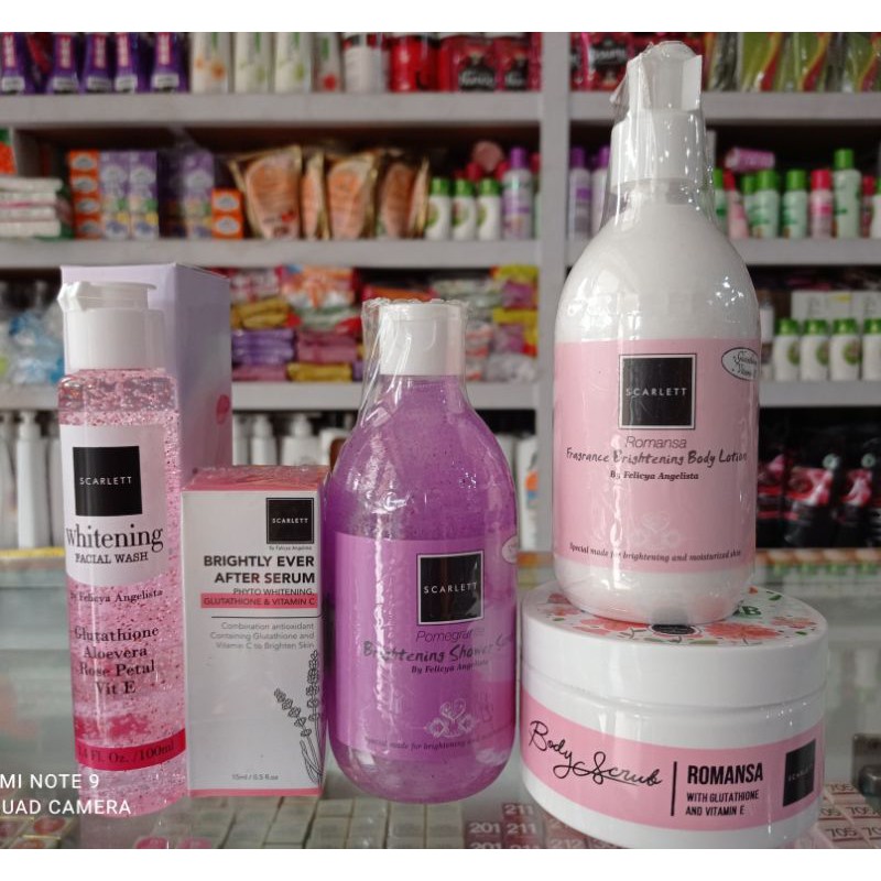 Satu paket scarlett isi 5 || paket skincare scarlett