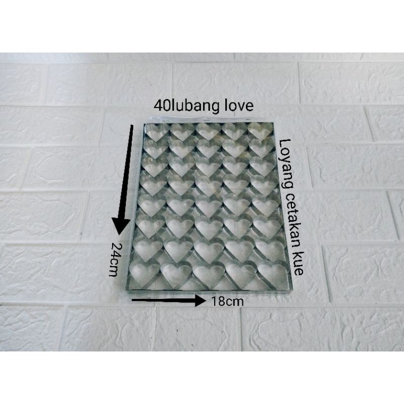 

kastengel love 40 lubang