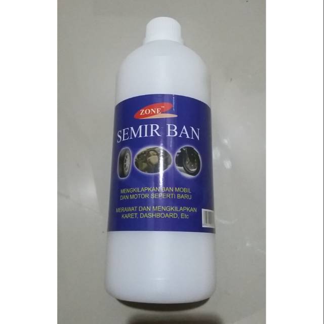 Semir Ban 1 liter, Dashboard, Mesin, Karet, Pengkilap Interior dan Mesin Mobil, Motor