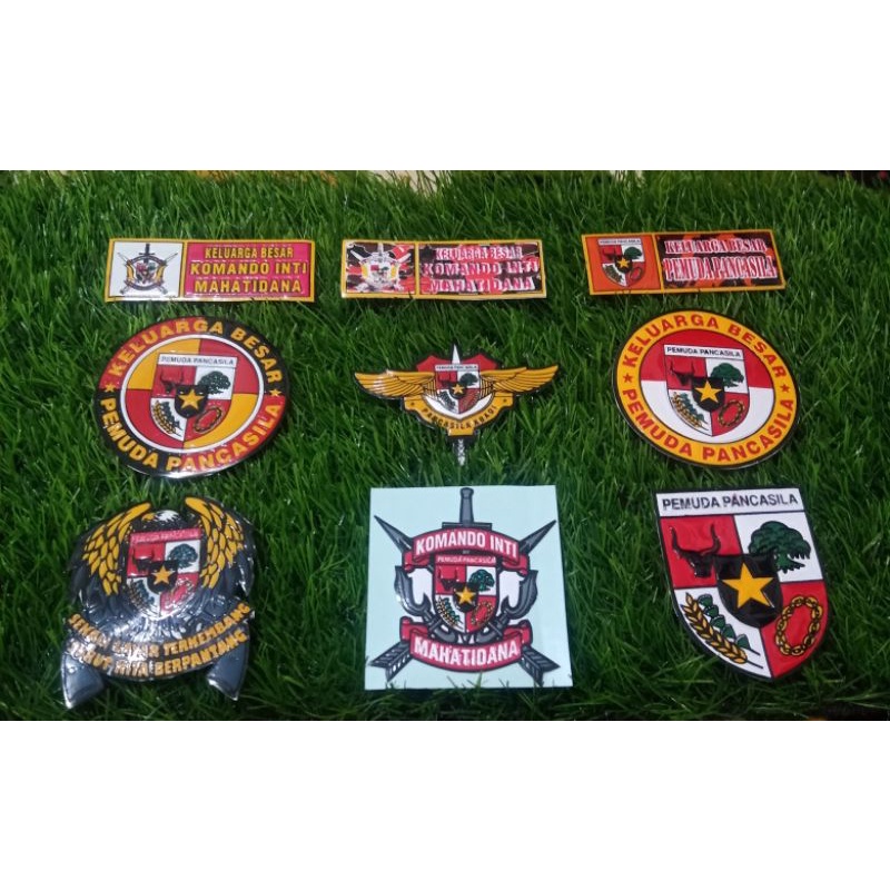 sticker embost logo pemuda pancasila