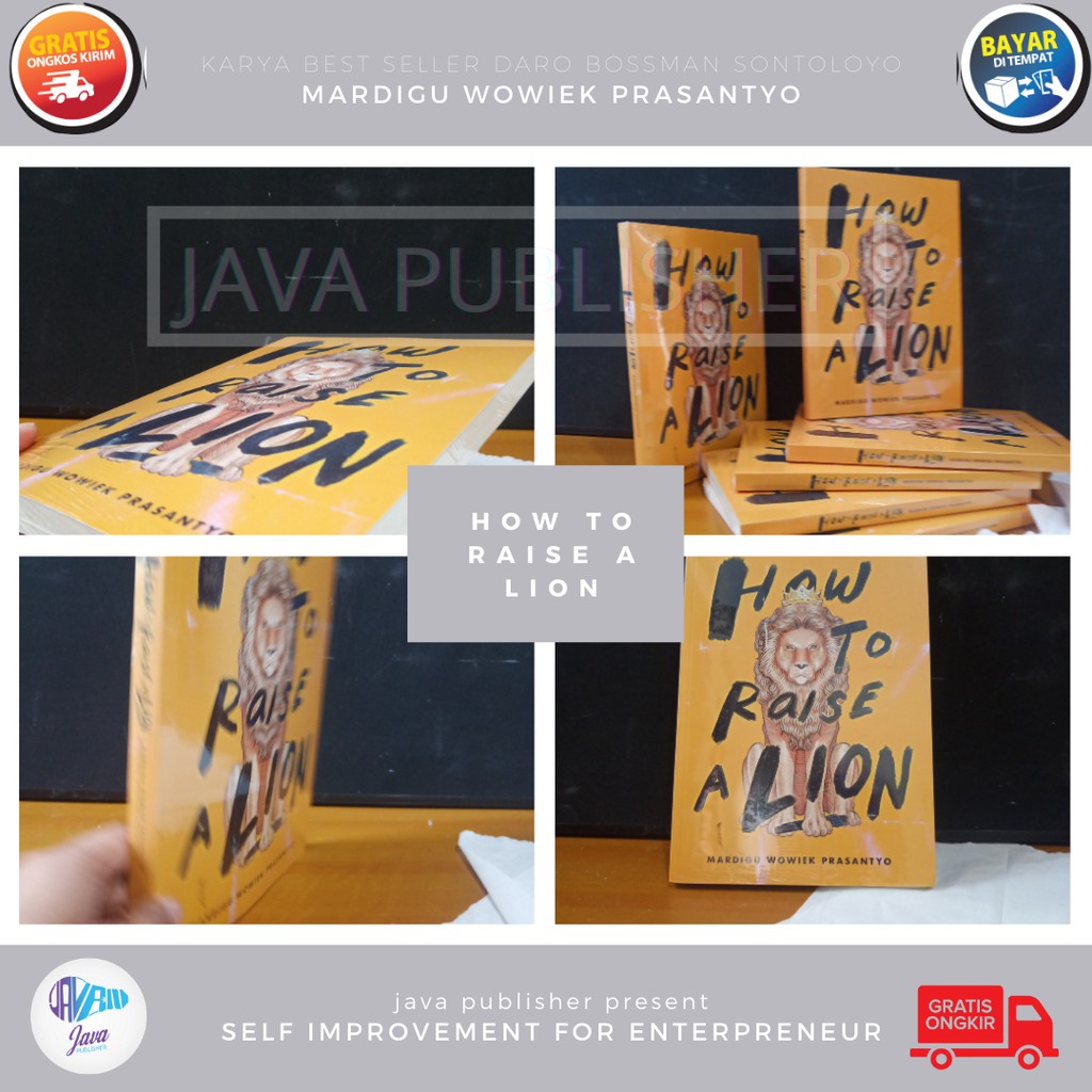 MARDIGU WOWIEK BOSSMAN JAVA PUBLISHER LIMITED EDITION HOW TO RAISE A LION