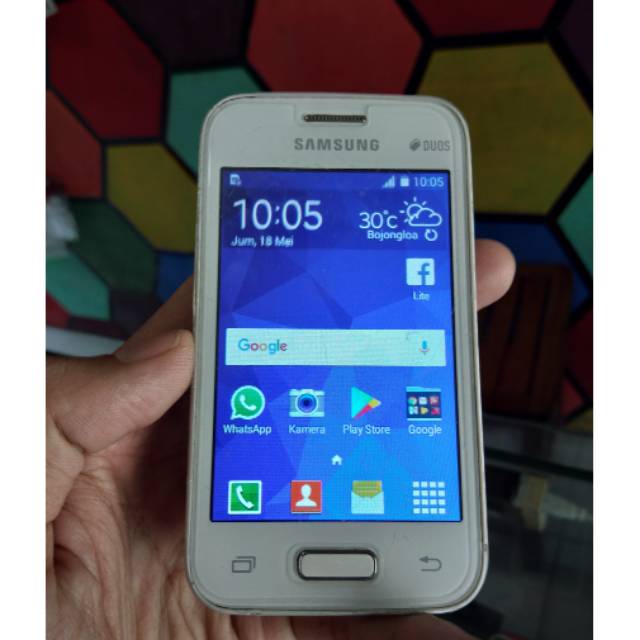 Samsung Galaxy Young Duos Sm G130h Second Shopee Indonesia