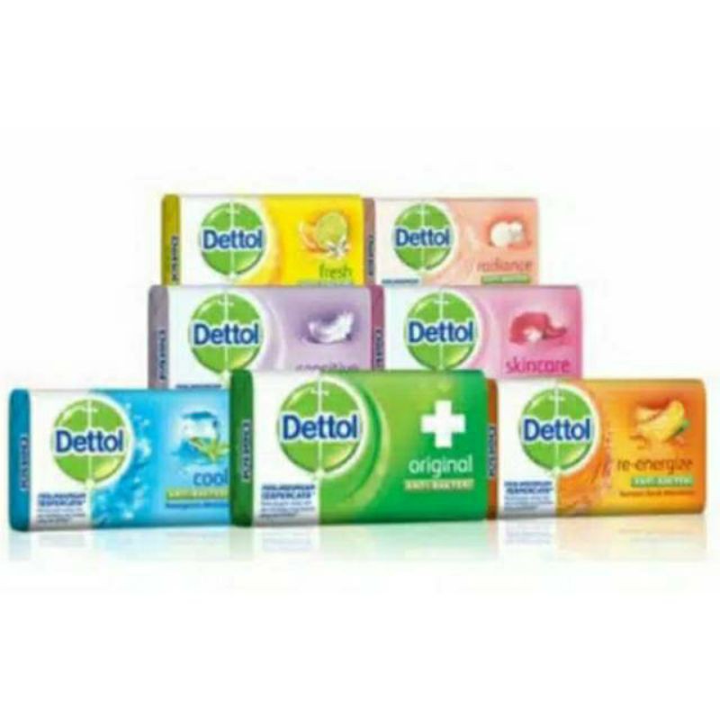 Dettol Soap Bar 100 gram / Sabun Batang Dettol Besar / Sabun Dettol 100gr