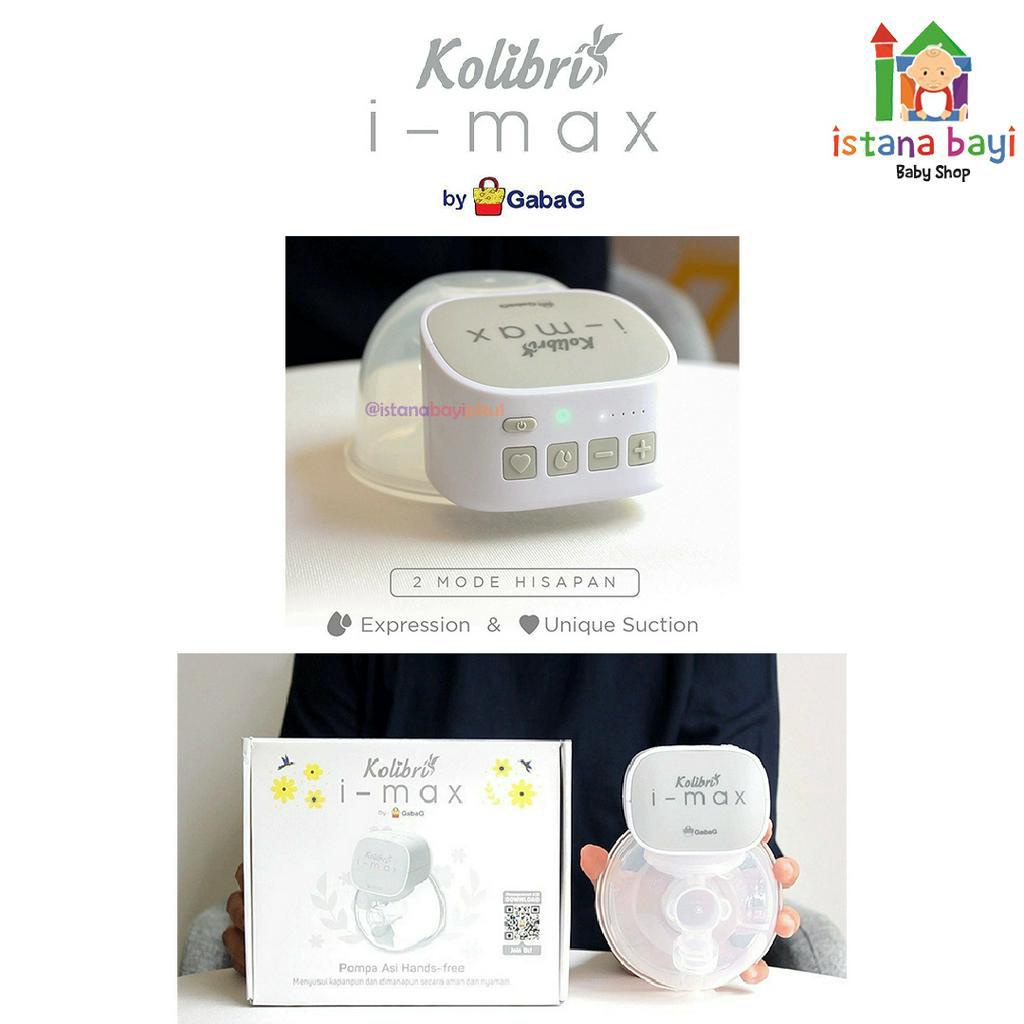 Gabag Kolibri I-MAX Breastpump Handsfree - Aksesoris Pelengkap Pompa Asi / Pompa Asi elektrik