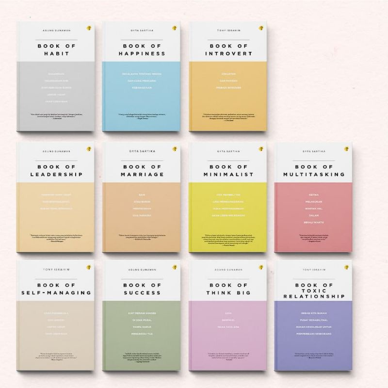 Buku Motivasi - Self Improvement - Psikologi - Original