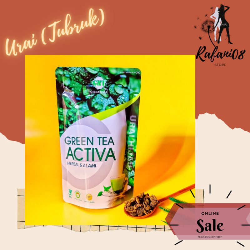 

Pelangsing Green Tea Activa URAI Termurah Original | COD