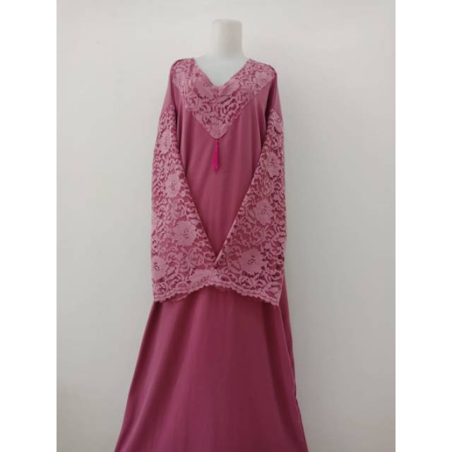 NEW LAUNCHING  Abaya mewah Abaya Sholat Abaya Ramadhan " BROKAT " abaya sholat ied lebaran bahan wol