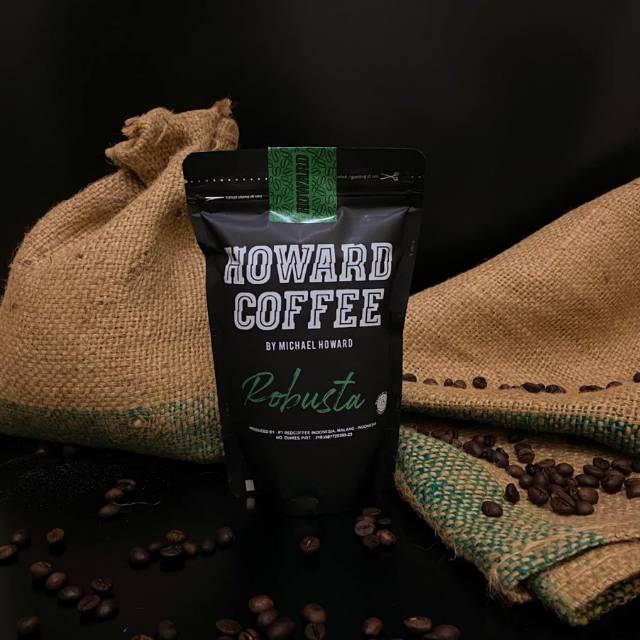 

HOWARD COFFEE ROBUSTA PREMIUM 200 GR