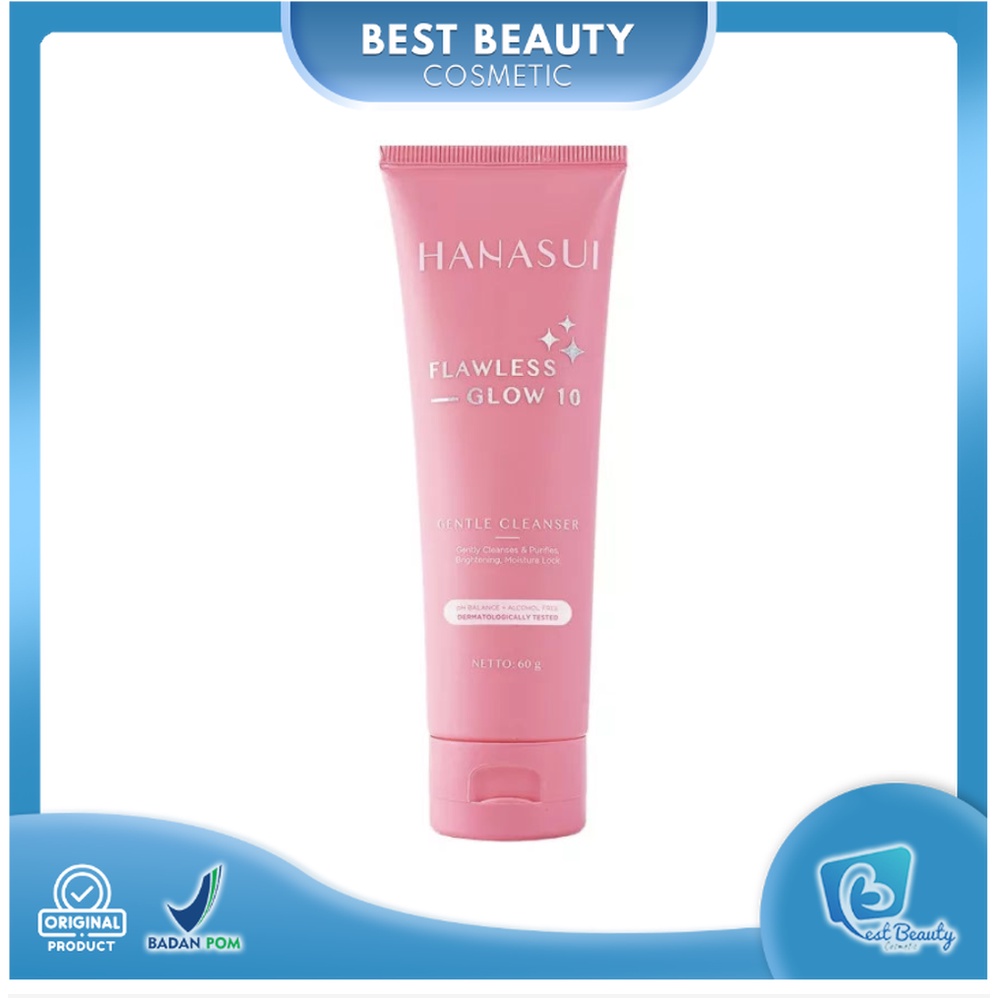 ★ BB ★  HANASUI Flawless Glow 10 Gentle Cleanser 60ml