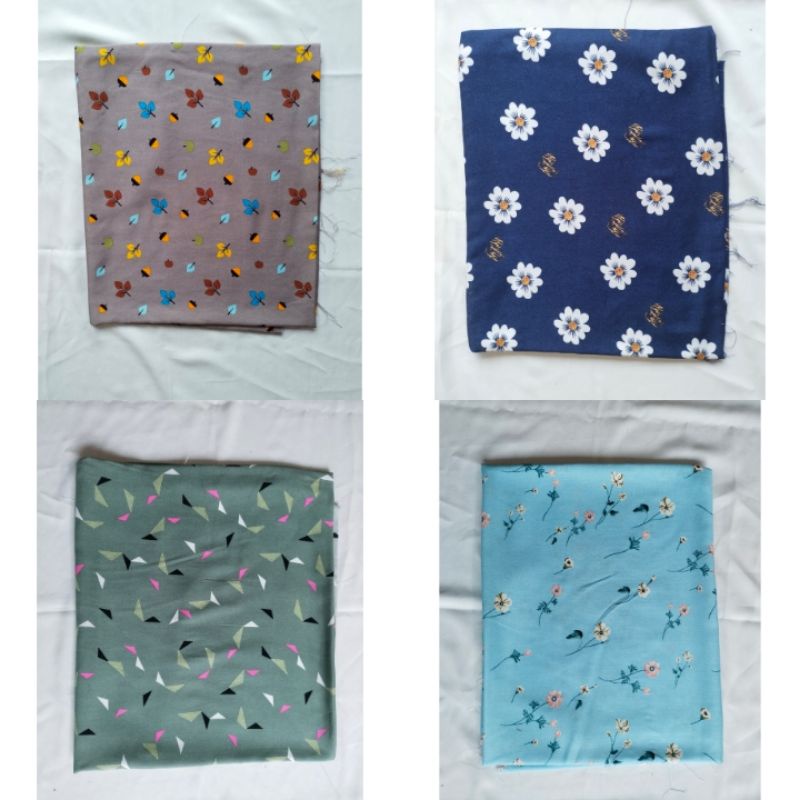 Kain Rayon Rotary Etalase khusus lebar 1,5 m (Harga per setengah meter)