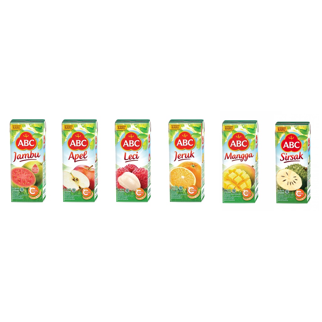 

ABC JUICE INSTAN ALL VARIAN 1 PCS 250 ML