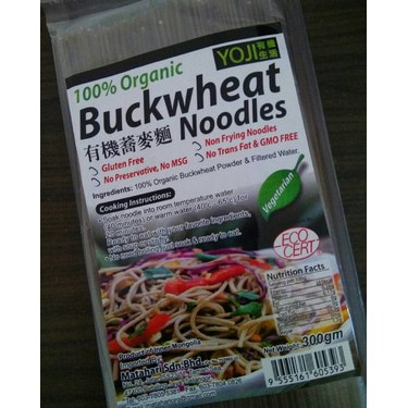 Yoji - Organic Buckwheat Noodle Mie Soba Organik 300g
