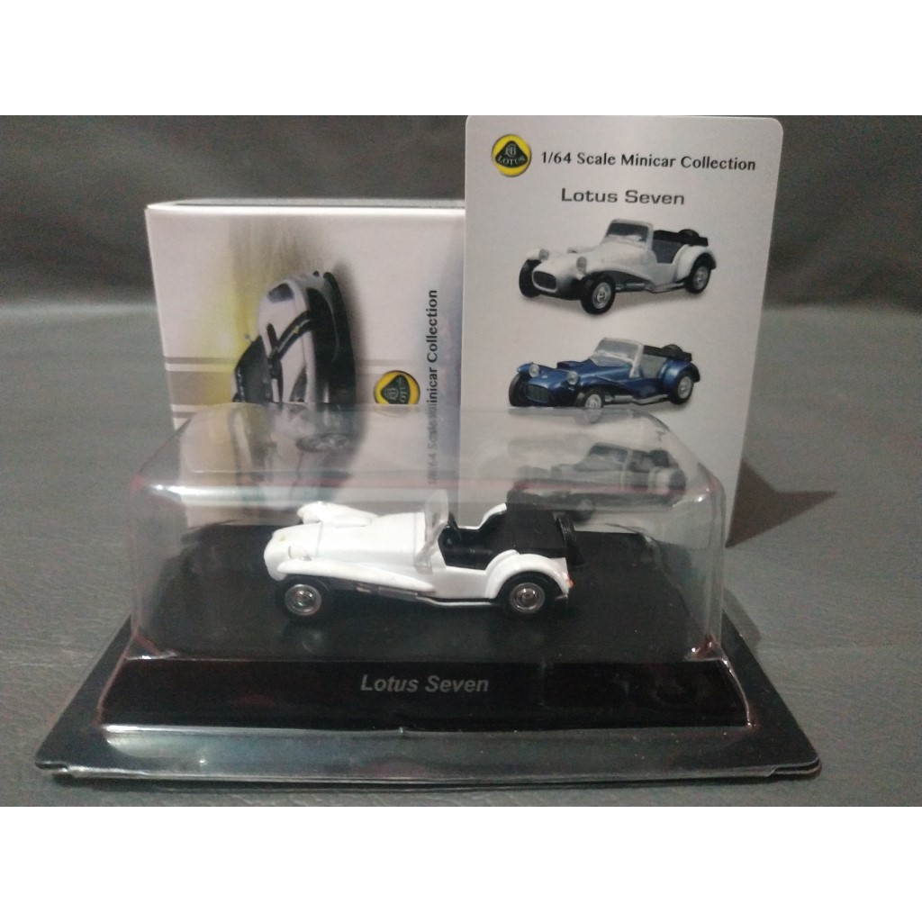Kyosho 1:64 Lotus Seven White