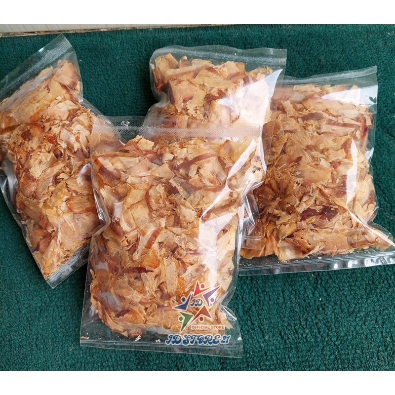 KATSUOBUSHI Halal Shaved Bonito Flakes Halal / Katsuo Bushi Serutan Ikan Cakalang Asap Serut Takoyaki