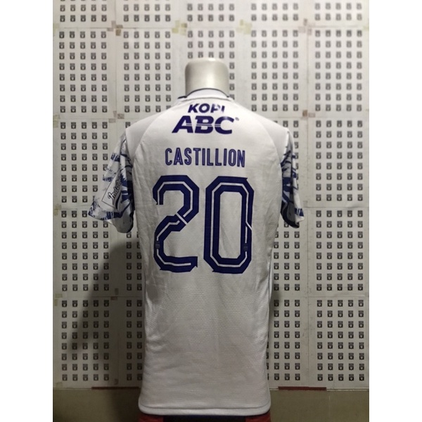 Jersey Match Worn Persib Bandung Away 2021 Castillion