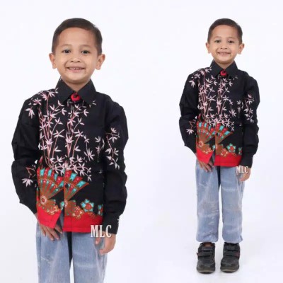 Terlaris!! Batik Anak Laki-laki Lengan Panjang Murah Bisa Cod Gratis Ongkir !! Batik Pekalongan