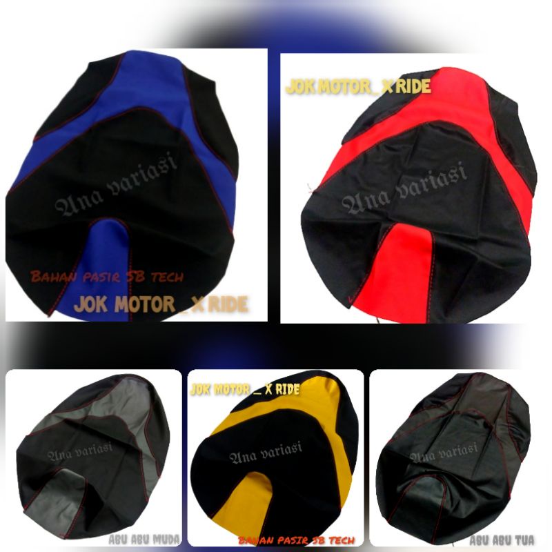 kulit jok motor Yamaha x ride sarung jok motor Yamaha x ride jok motor x ride