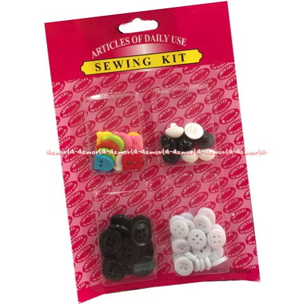 Sewing kits kancing Aneka Kacing Baju set