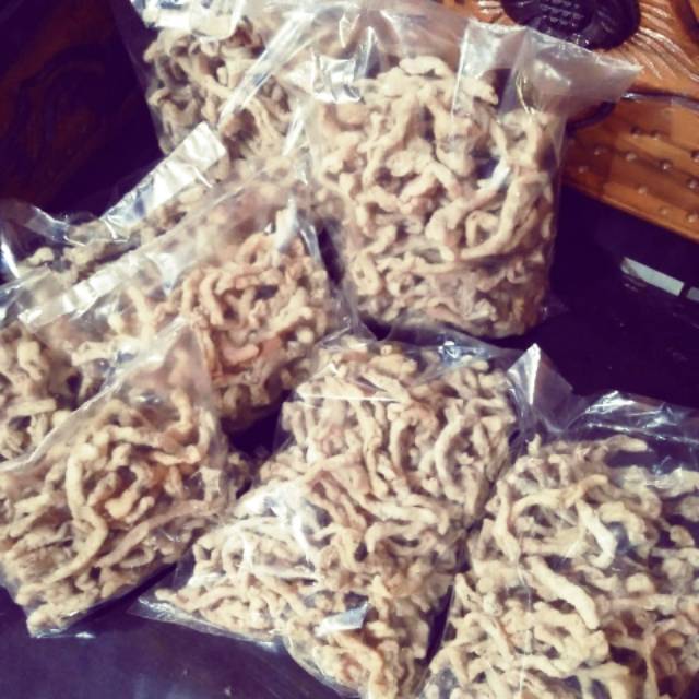 

Keripik usus kemasan 500 gram