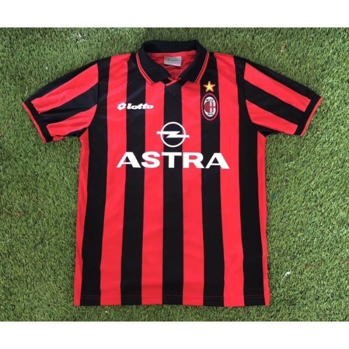 Jersey Bola Retro Ac Milan Astra 97/98