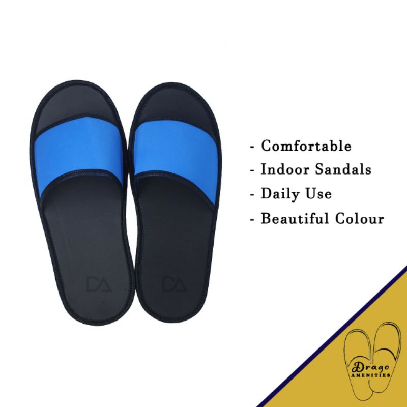 ECER Sandal Hotel 4mm POLOS Colorful untuk Spa, Klinik, Rumah, Salon