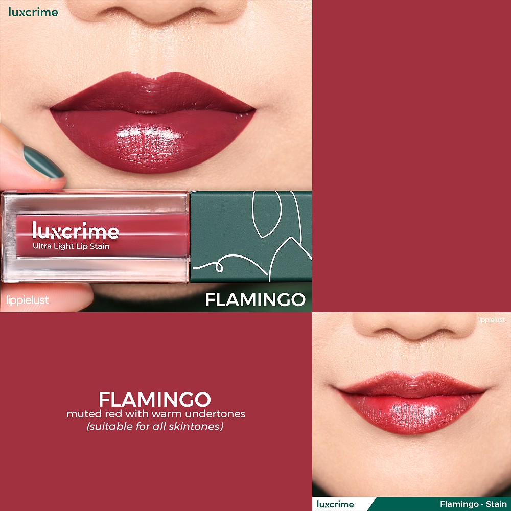 Luxcrime Ultra Light Lip Stain Flamingo