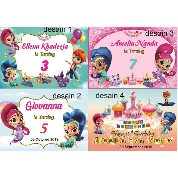 

LABEL GOODIE BAG BENTO MOTIF SHINE & SHIMMER