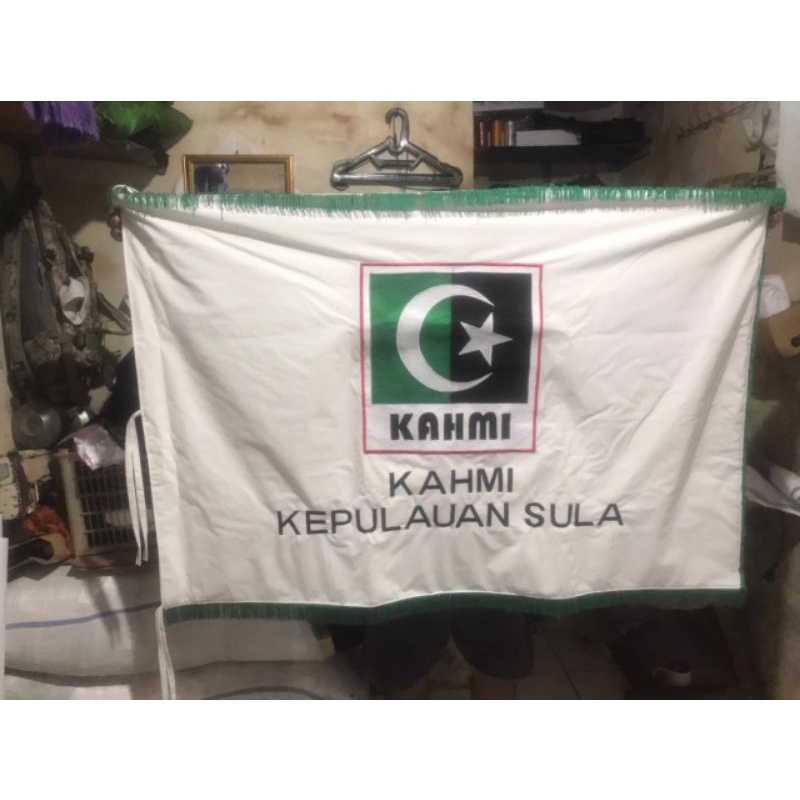 bendera pataka KAHMI/bendera custom/bendera bordir