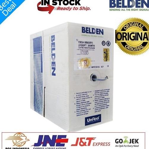 Belden Cable Utp - Kabel Utp Cat-5E 305Meter Original Bl 1583A Gray