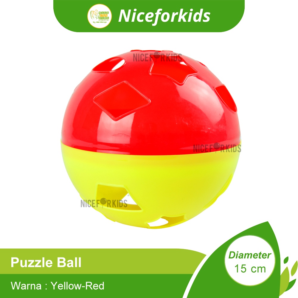 Puzzle Ball / Block Bola Puzzle / Mainan Puzzle Anak