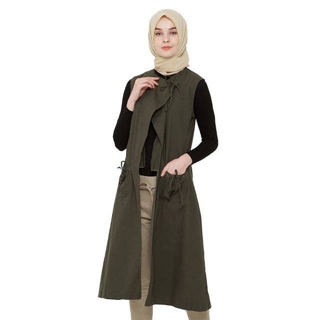 Cardigan muslimah / setelan Kardigan muslimah