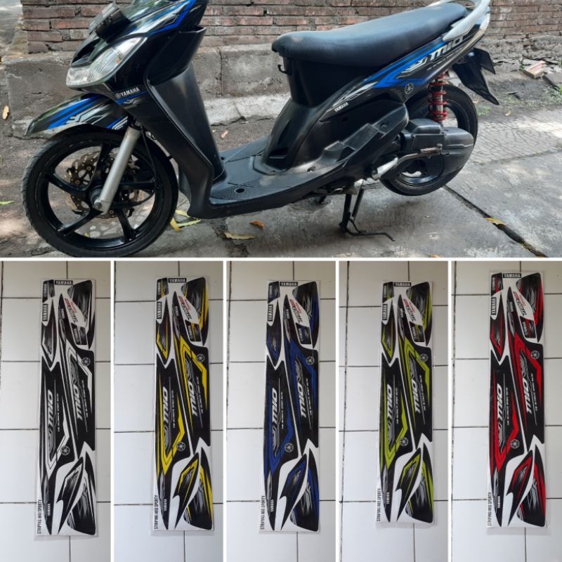Striping variasi Mio Sporty racing