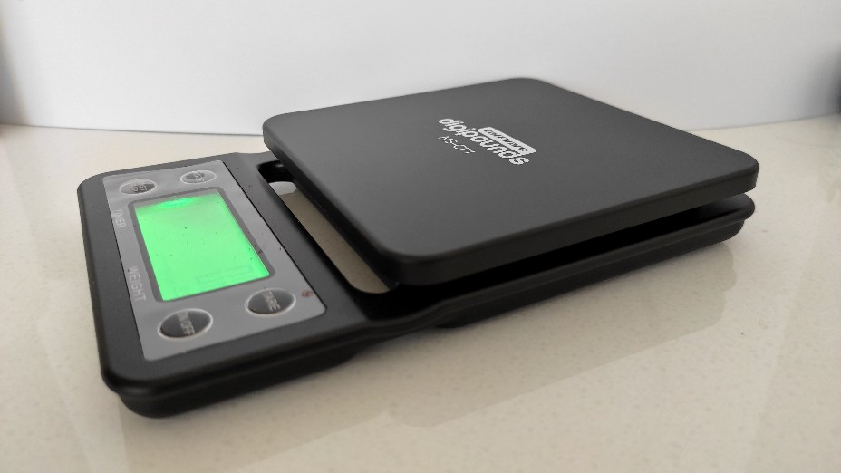 Timbangan Dapur 3kg 0.1g Dengan Timer - Ns-cf1 - Omhazxbk Black