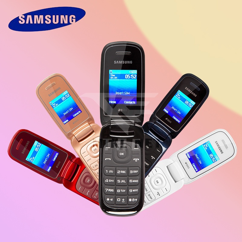 TRE HP SAMSUNG CARAMEL E1272 TERMURAH HP SAMSUNG hp jadul samsung lipat