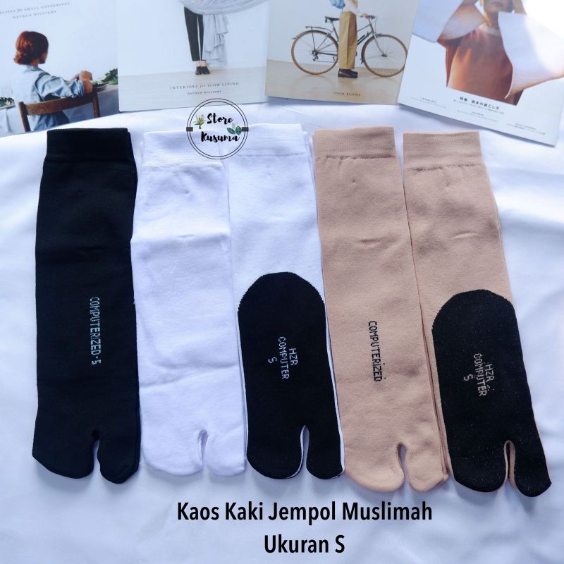 Kaos Kaki Jempol Anak dan Dewasa dengan ukuran panjang S, M dan L