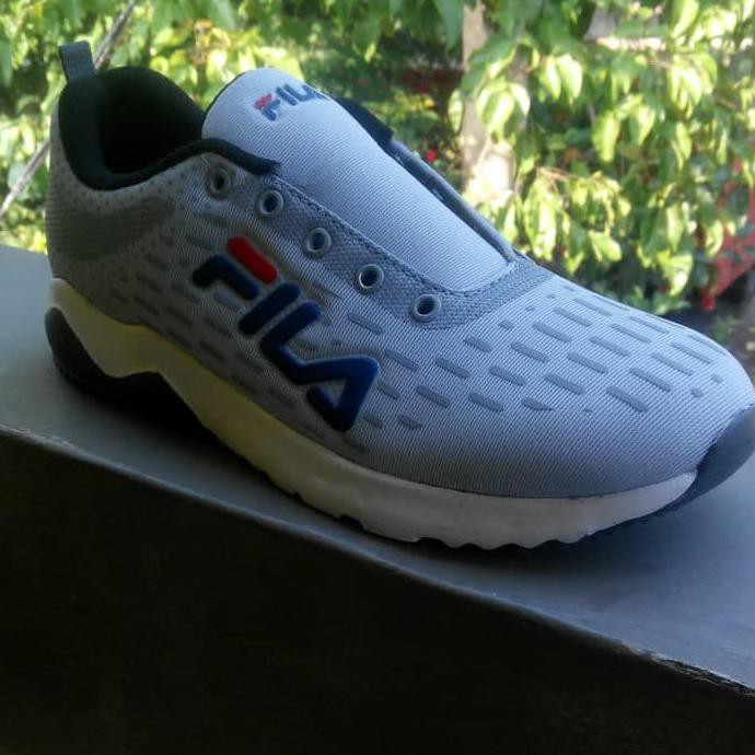 promo sepatu fila running grey made in vietnam terbaru