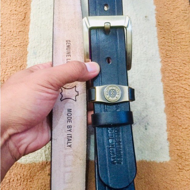 [anton hilmanto] gesper pria kulit asli satu lapis Magetan model kepla jarum #gesper #sabuk #menbelt
