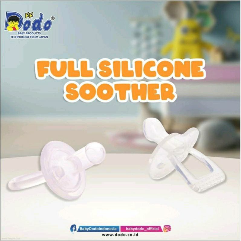 Empeng Original Silicone Gepeng SA2| Bulat SA1 | Facifier Empeng Bayi BPA Free | Empeng Orthodontic Dan Bulat DODO