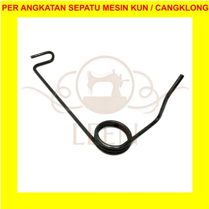Per Angkatan Sepatu Mesin Jahit Kun / Cangklong Kawat Tarikan LEEN