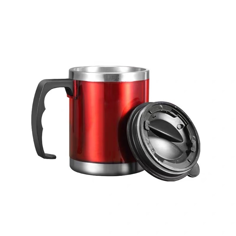 MUG KANTOR/ THERMOS MUG/ GELAS CANGKIR STAINLESS