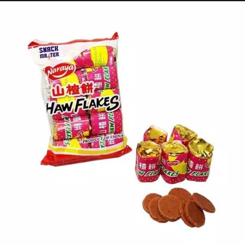 

NARAYA PERMEN KOIN SANCA/NARAYA HAW FLAKES MANISAN SANCA BUAH HAW ISI 10