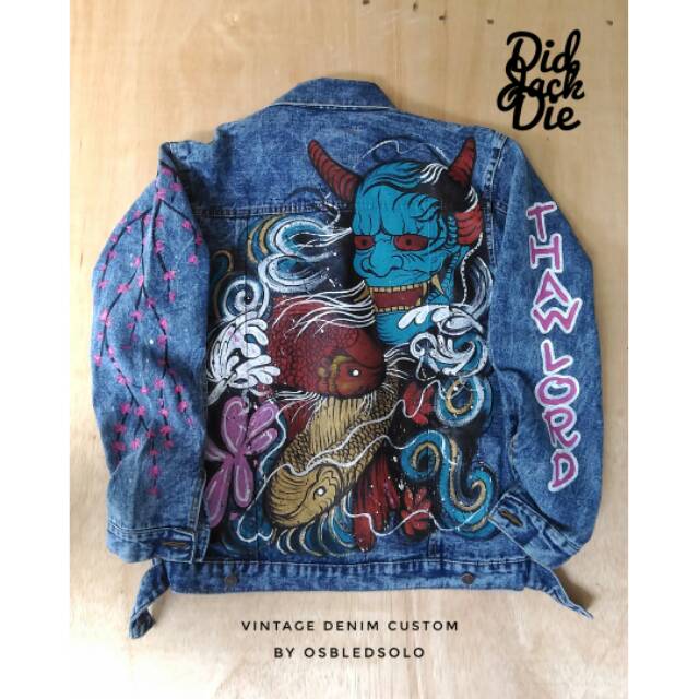 JAKET LUKIS KOI SUKAJAN