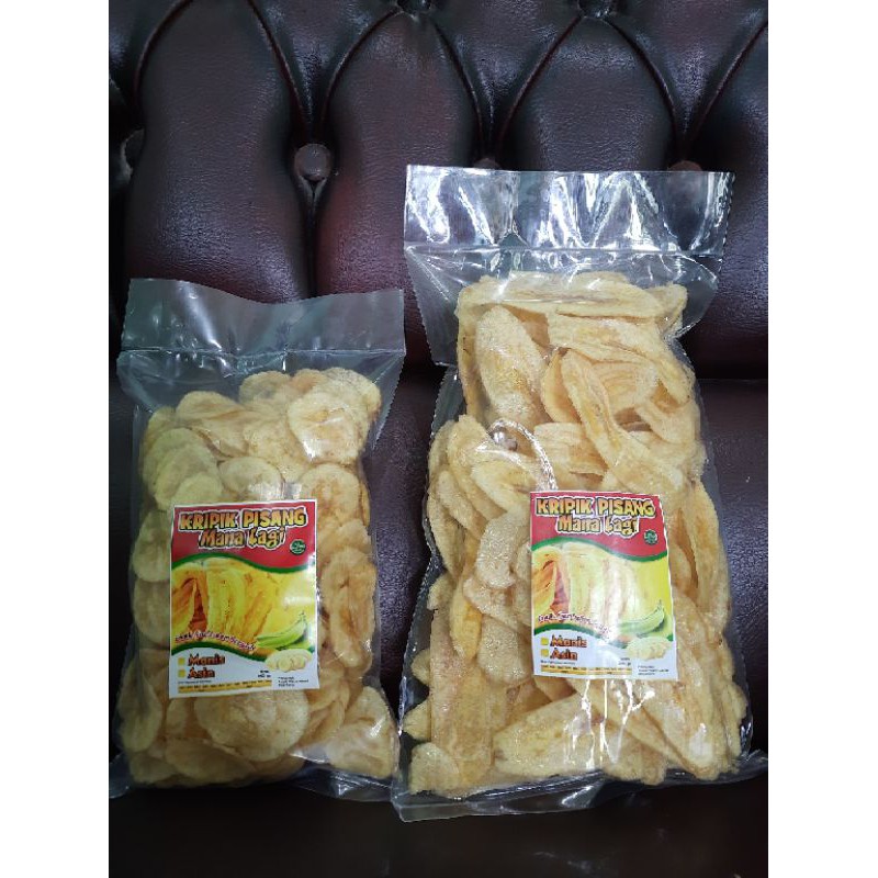 

Keripik Pisang Enak Renyah Empuk 250g