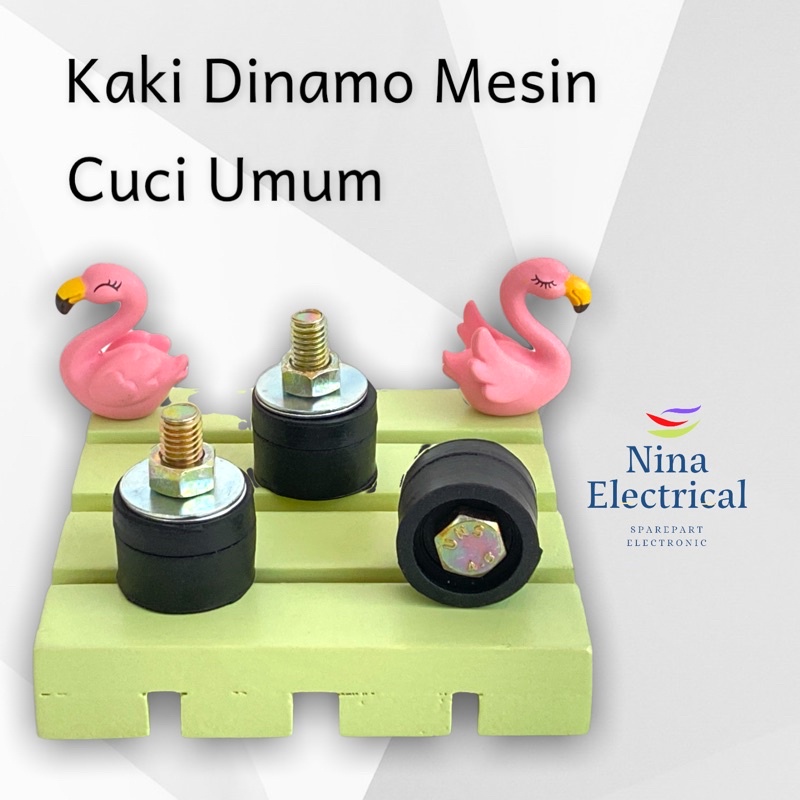 Kaki Baut Dinamo Mesin Cuci (harga per biji sudah dengan baut)
