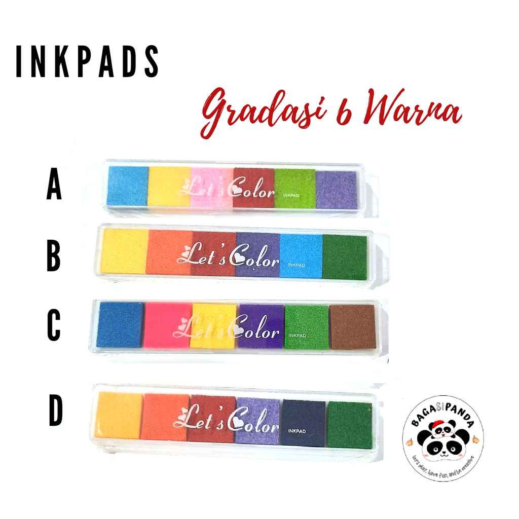 

Inkpad Scrapbooking Bak Cap 6 Warna