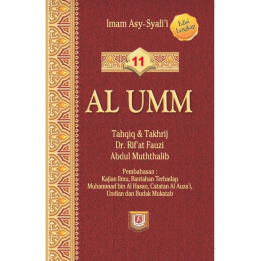 ORIGINAL  Kitab Terjemah Al Umm Jilid 11 (Edisi Lengkap) - Pustaka Azzam