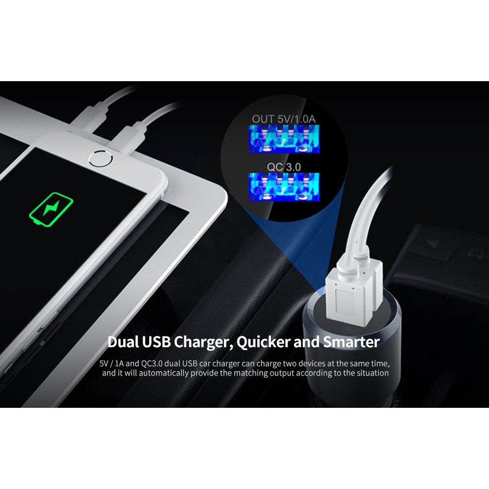 DAB004 - Digital Audio Broadcasting wth FM Transmitter and Car Charger - DAB+ &amp; USB Car Charger