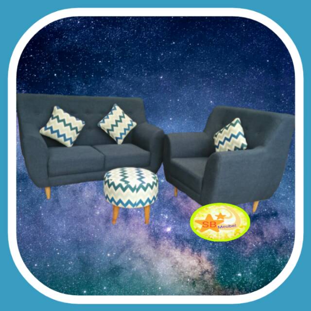 SOFA MODERN RETRO+MEJA (BANDUNG)