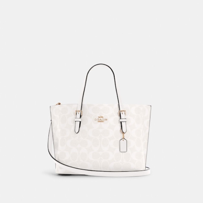 Coach Tote in Signature Canvas Mollie White (C4250)