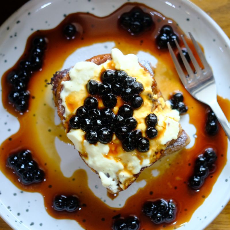 

chezzy boba toast